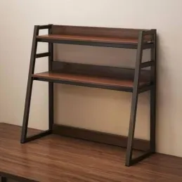 Mensola portaoggetti da tavolo REGALO TABLE / Nero - legno scuro