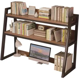 Mensola portaoggetti da tavolo REGALO TABLE / Nero - legno scuro