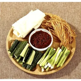 Tagliere girevole per alimenti AGRO / Legno di bambù