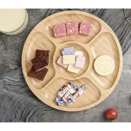 Tagliere girevole per alimenti AGRO / Legno di bambù