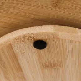 Tagliere girevole per alimenti AGRO / Legno di bambù