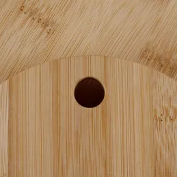 Tagliere girevole per alimenti AGRO / Legno di bambù