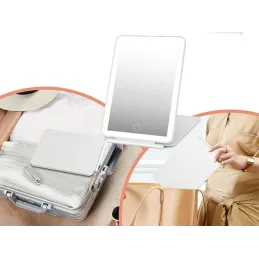 Specchio cosmetico con luce LED LEXIA / Bianco