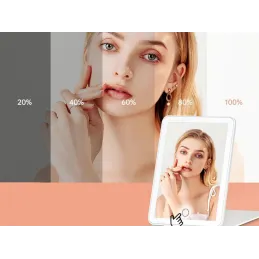 Specchio cosmetico con luce LED LEXIA / Bianco