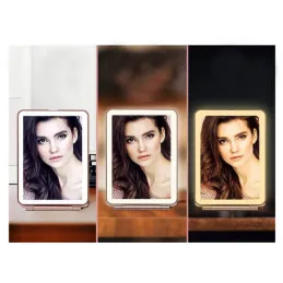 Specchio cosmetico con luce LED LEXIA / Rosa