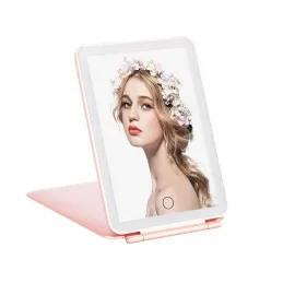 Specchio cosmetico con luce LED LEXIA / Rosa