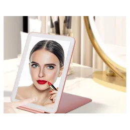 Specchio cosmetico con luce LED LEXIA / Rosa