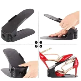 Organizer per scarpe EASY SHOES / Nero
