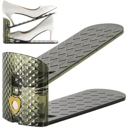 Organizer per scarpe EASY LUX / Verde-marrone