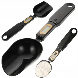 Mestolo da cucina con display LCD e bilancia ELECTRA / Nero opaco