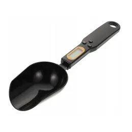 Mestolo da cucina con display LCD e bilancia ELECTRA / Nero opaco