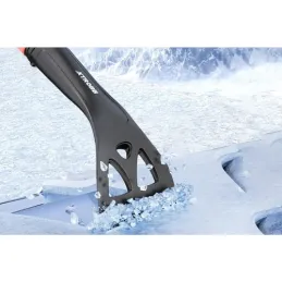 Raschietto con spazzola per la neve