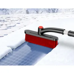 Raschietto con spazzola per la neve