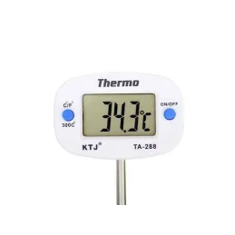 Termometro LCD per alimenti PIN / Bianco