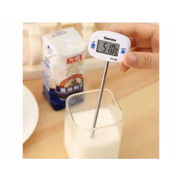 Termometro LCD per alimenti PIN / Bianco