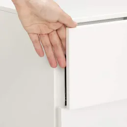 Cassettiera da ufficio su ruote GARDO LUX 390 / Bianco