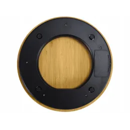 Bilancia da cucina con display LCD, 5 kg, OVALE / legno di bambù