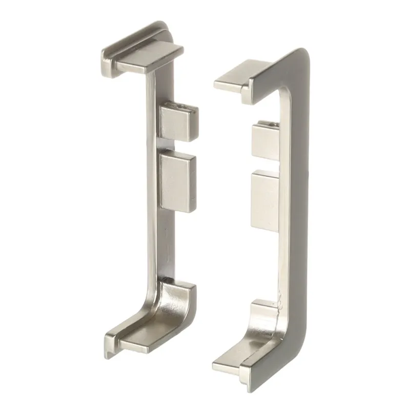 Set di terminali in alluminio per profili GOLIAN - C / Acciaio inox