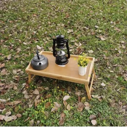 Tavolino da portata REST / Legno naturale