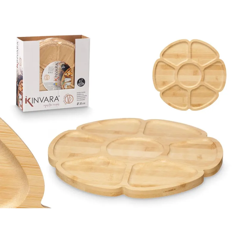 Set da 7 pezzi per servire MAESTRO / Legno di bambù