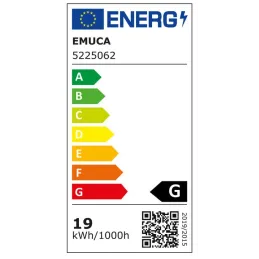 Profilo in alluminio da incasso con striscia LED e copertura PYXIS / Nero opaco