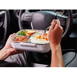 Lunch box elettrico riscaldante LUNCHBOX / Bianco