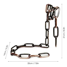 Portabottiglie CHAIN / Ottone anticato