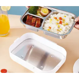 Portapranzo elettrico riscaldante LUNCHBOX / Nero - giallo