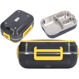 Portapranzo elettrico riscaldante LUNCHBOX / Nero - giallo