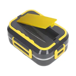 Portapranzo elettrico riscaldante LUNCHBOX / Nero - giallo