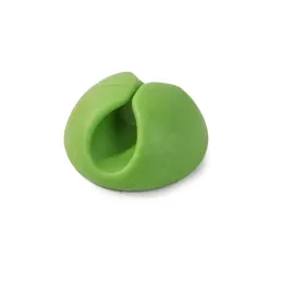 Set di 6 supporti autoadesivi per cavi / Colori assortiti