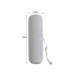 Custodia da viaggio per spazzolini da denti / Grigio