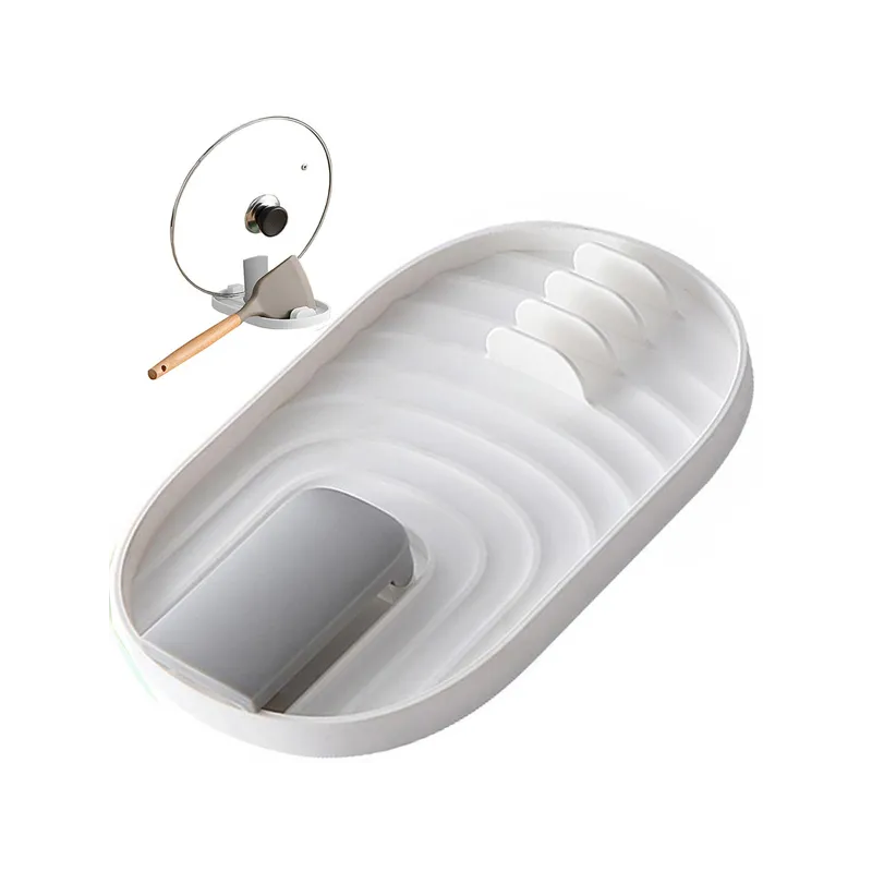 Scolaposate e porta coperchi GLAN / Bianco