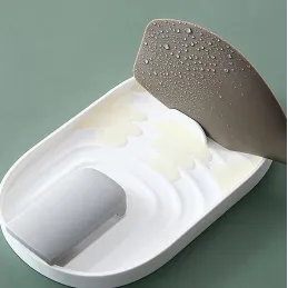 Scolaposate e porta coperchi GLAN / Bianco