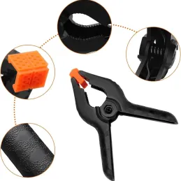 Set di 4 morsetti CLAMP MAXI da 100 mm / Nero