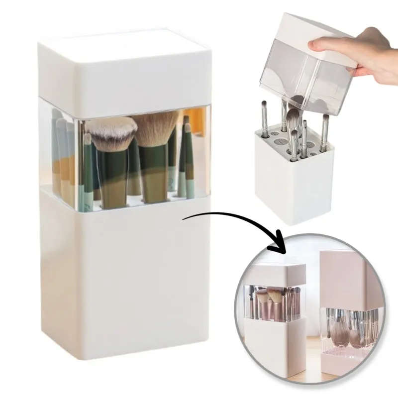 Organizzatore per pennelli e trucchi MAXO / Bianco