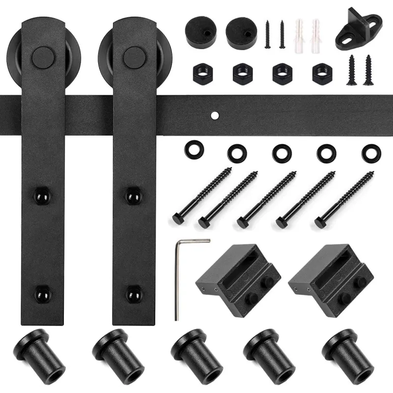 Kit per porta scorrevole INDUSTRIA SIMPLE 2 m / senza ammortizzatore