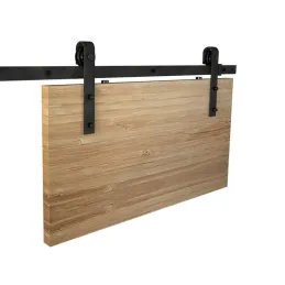 Kit per porta scorrevole INDUSTRIA SIMPLE 2 m / senza ammortizzatore