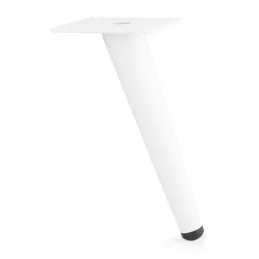 Piedino per mobili SIGMA / Bianco opaco