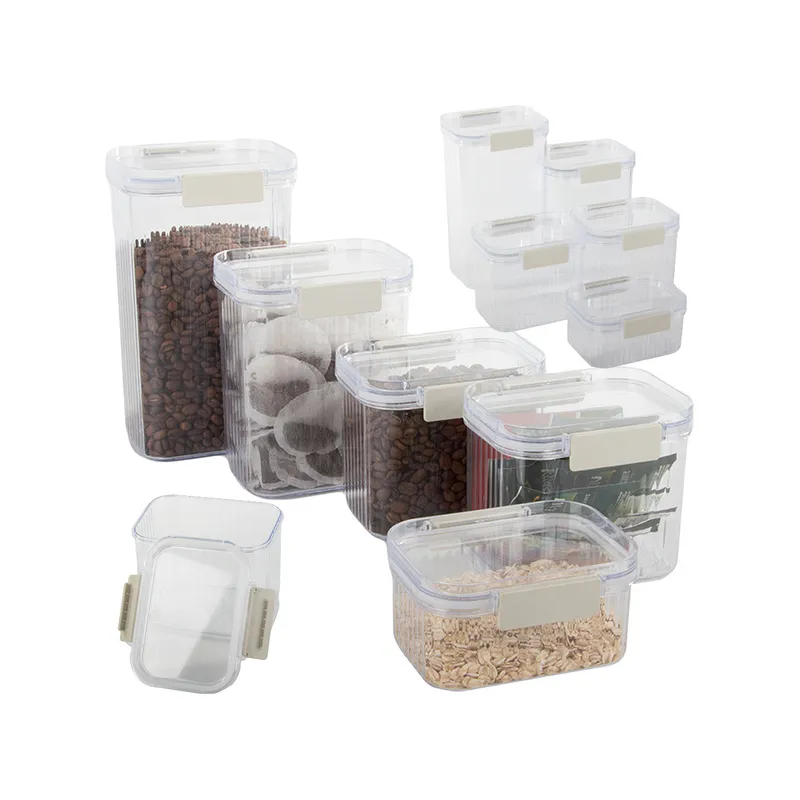 Set di 5 contenitori per alimenti di lusso LUXBOX / Trasparente