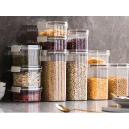 Set di 5 contenitori per alimenti di lusso LUXBOX / Trasparente