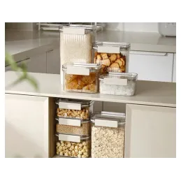 Set di 5 contenitori per alimenti di lusso LUXBOX / Trasparente
