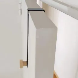 Appendino di design da porta ANGELO S / Nero opaco