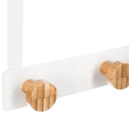 Appendiabiti di design da porta ANGELO XL / Bianco opaco