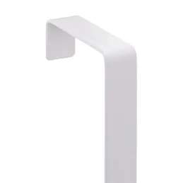 Appendiabiti di design da porta NATUREO / Bianco opaco - legno