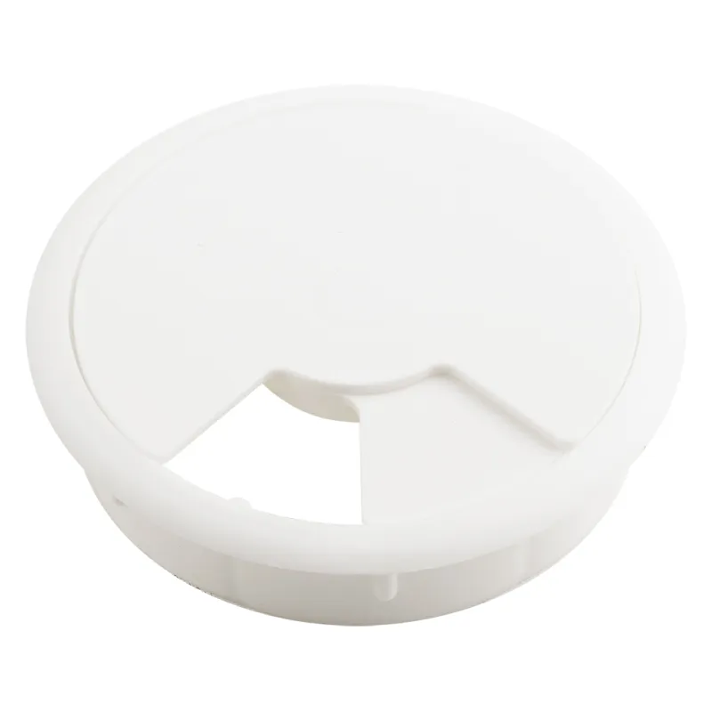 Passacavo in PVC 80 mm / Bianco