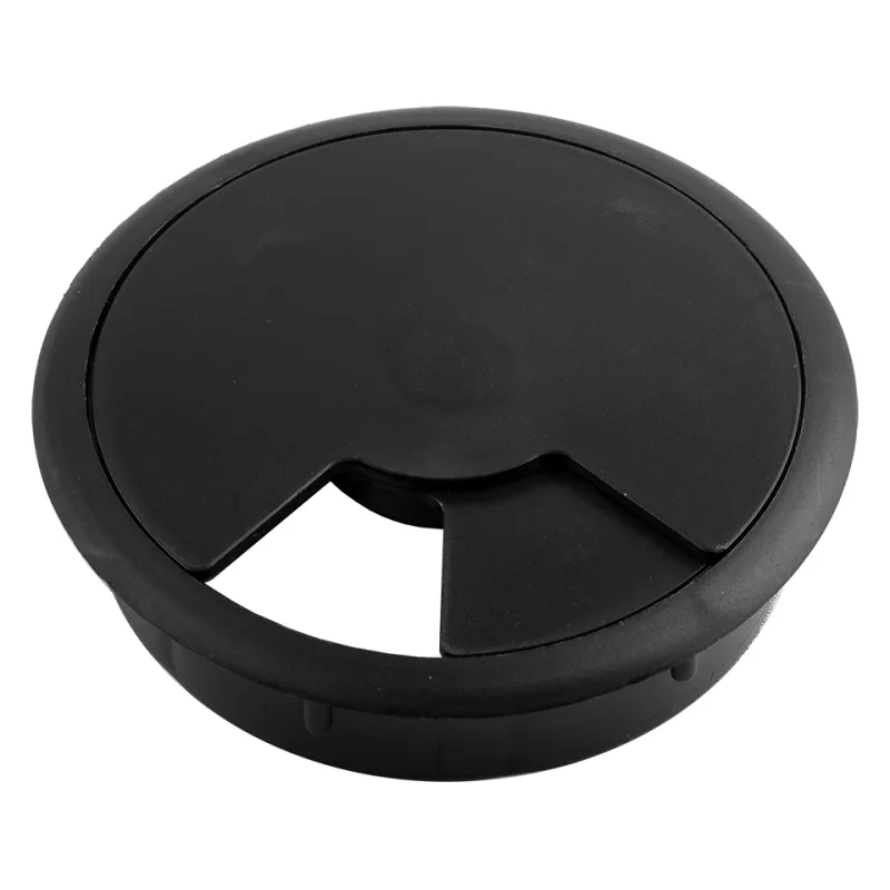 Passacavi in PVC 80 mm / Nero