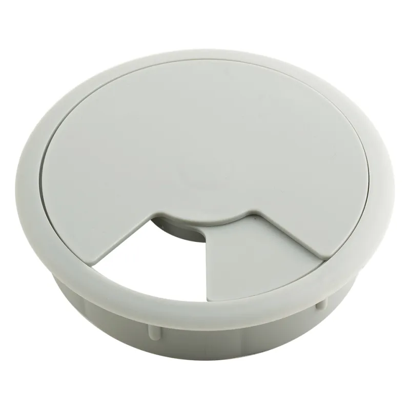 Passacavi in PVC 80 mm / Grigio chiaro