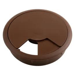 Passacavo in PVC 80 mm / Marrone scuro