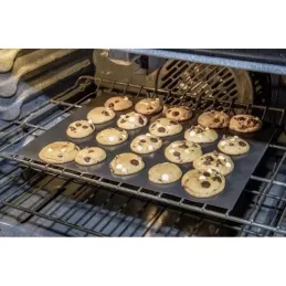 Set di 3 tappetini per griglia / Nero